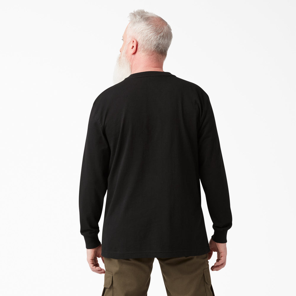 Heavyweight Long Sleeve Henley T-Shirt-Men|Dickies