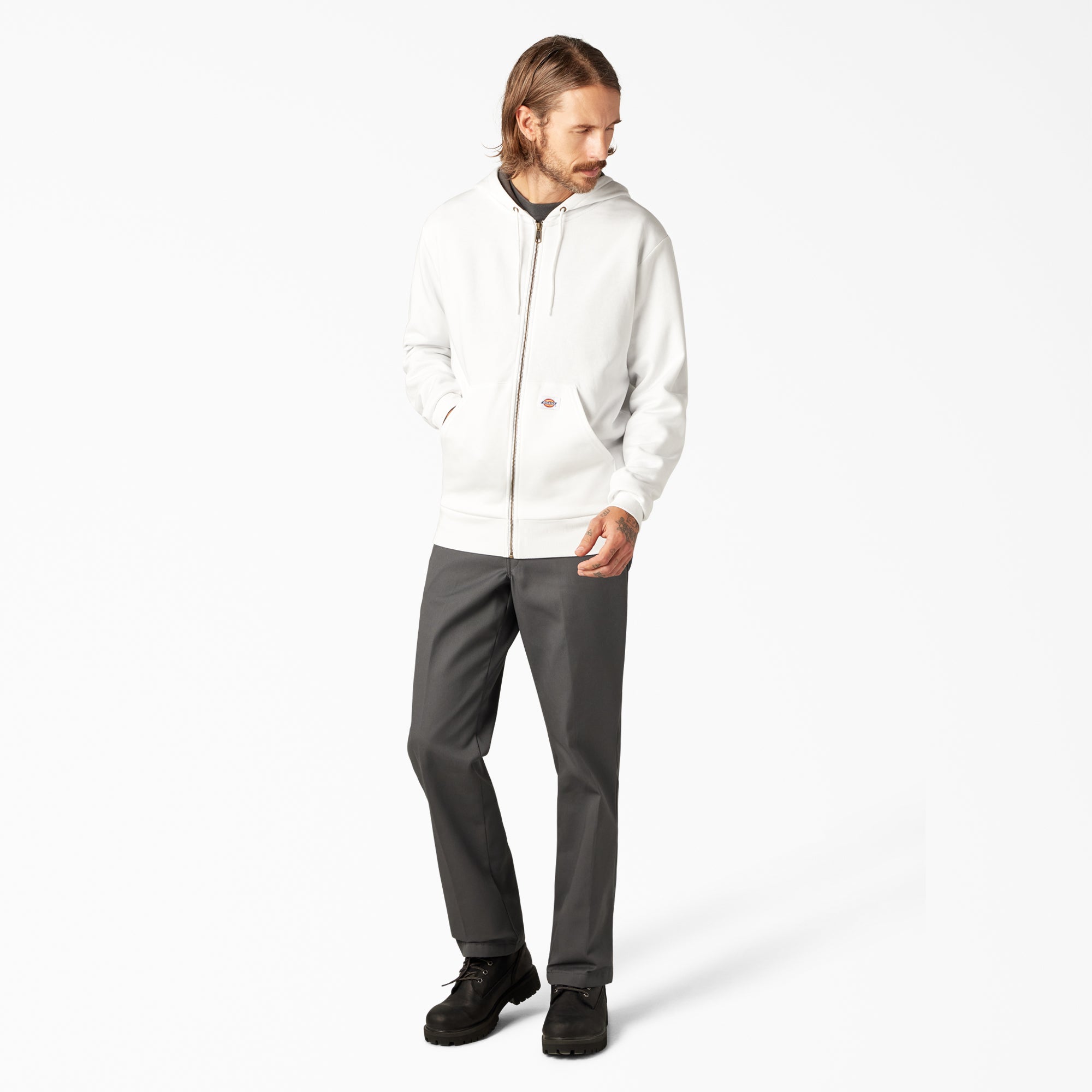 Thermal Lined Fleece Zip Hoodie-Men|Women|Sale|Dickies