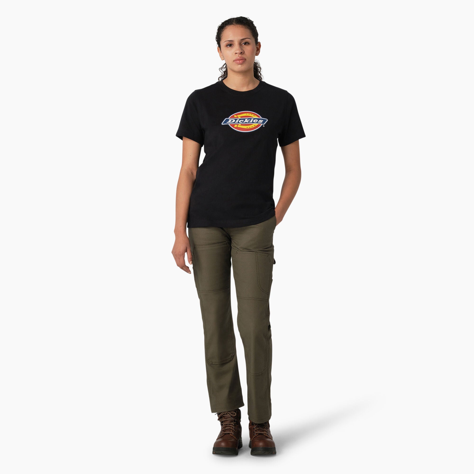 Women's Heavyweight Logo T-Shirt-Women|Dickies