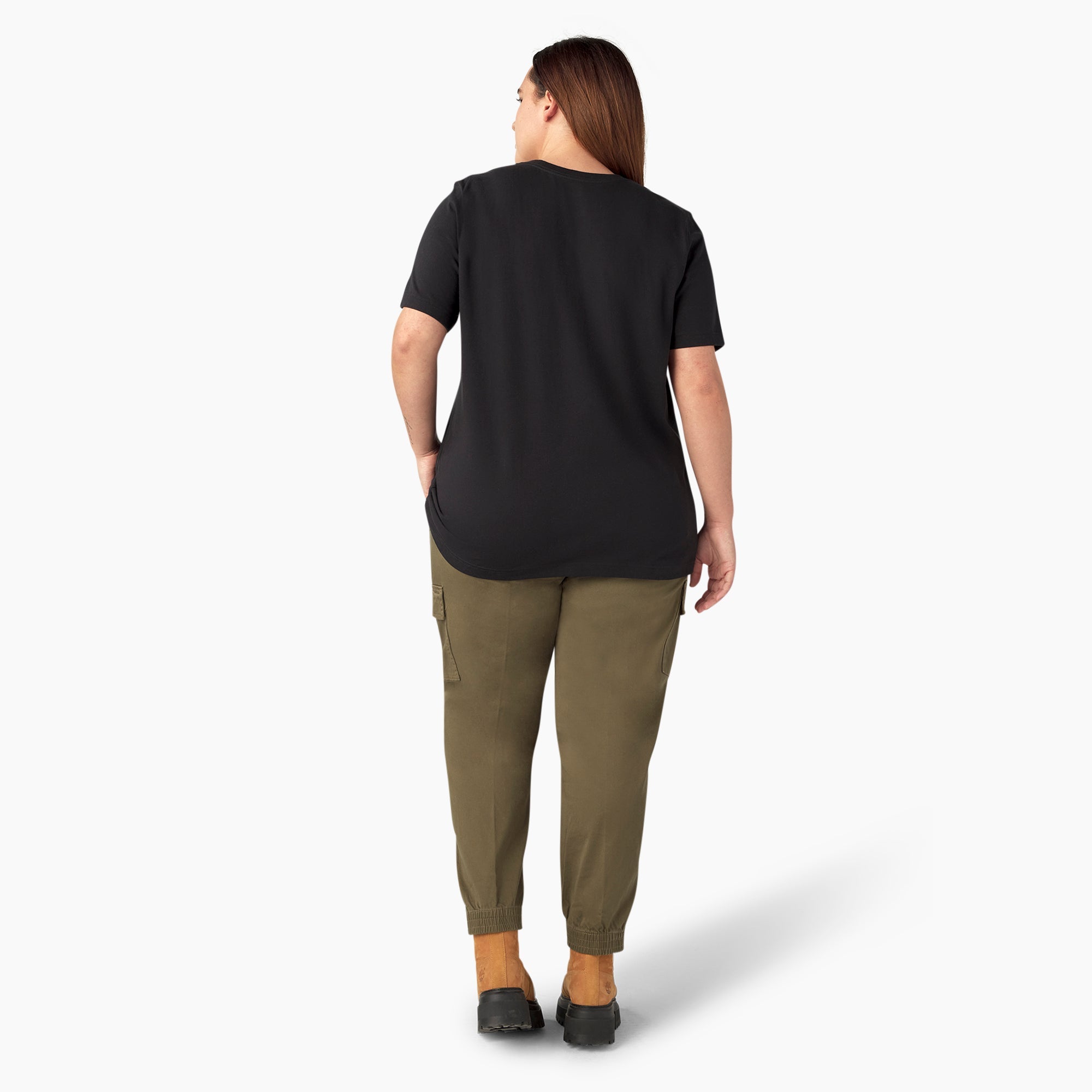 Women's Plus Heavyweight Logo T-Shirt-Women|Dickies