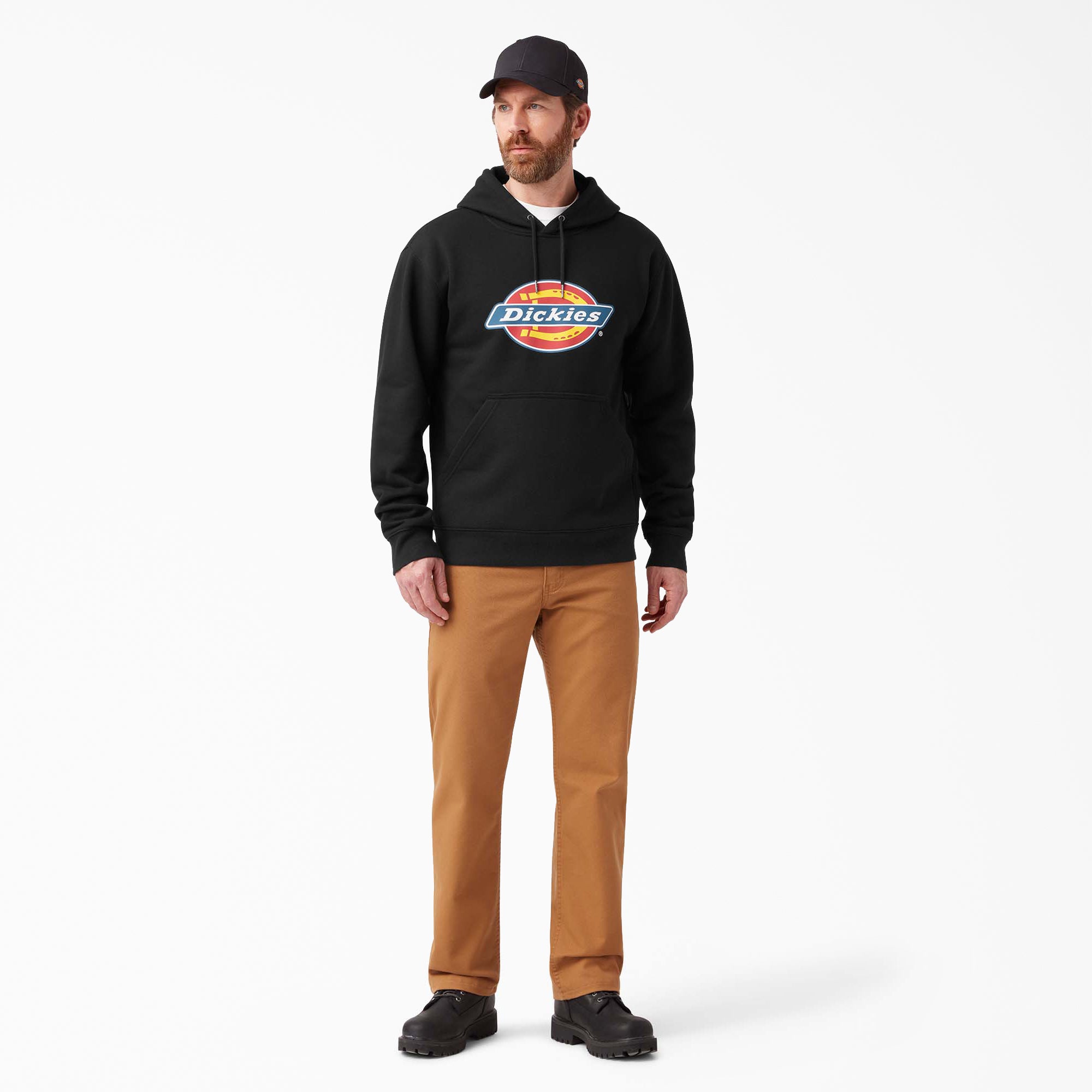 Water Repellent Logo Hoodie-Men|Dickies