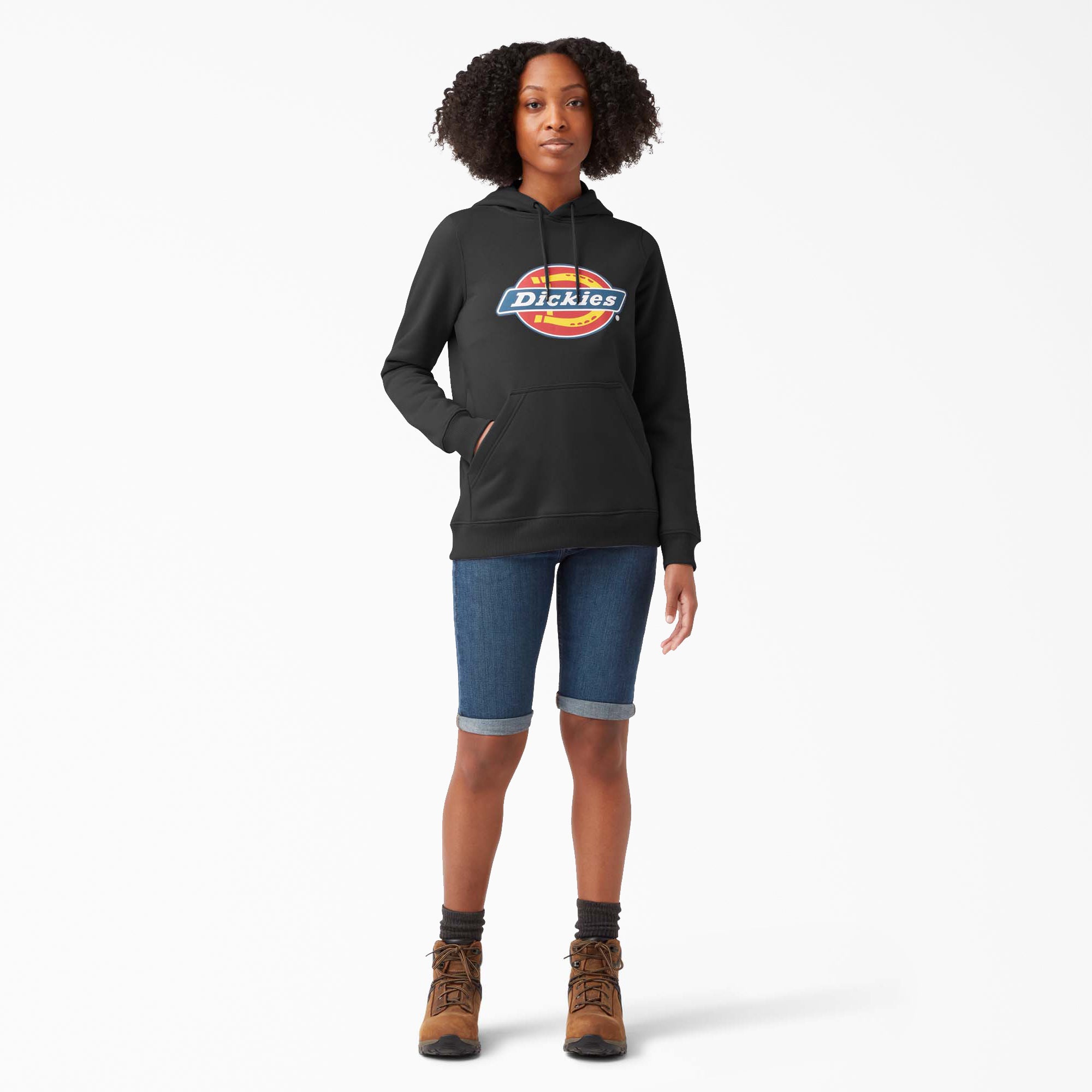 Women's Water Repellent Logo Hoodie-Women|Dickies