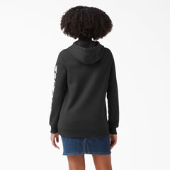 Women's Water Repellent Sleeve Logo Hoodie-Women|Dickies