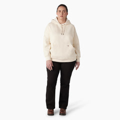 Women's Plus Water Repellent Sleeve Logo Hoodie-Women|Dickies