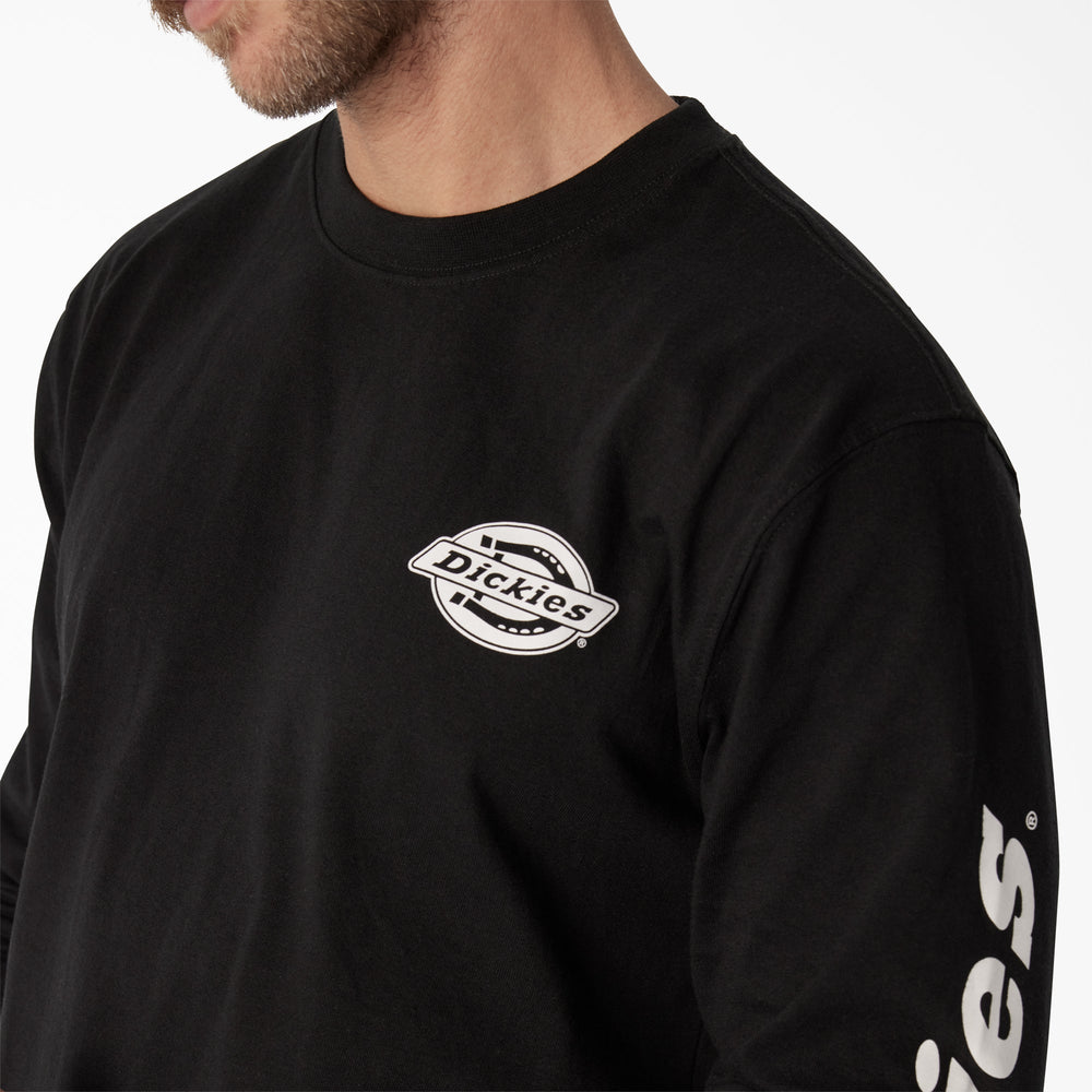 Long Sleeve Heavyweight Logo T-Shirt-Men|Dickies