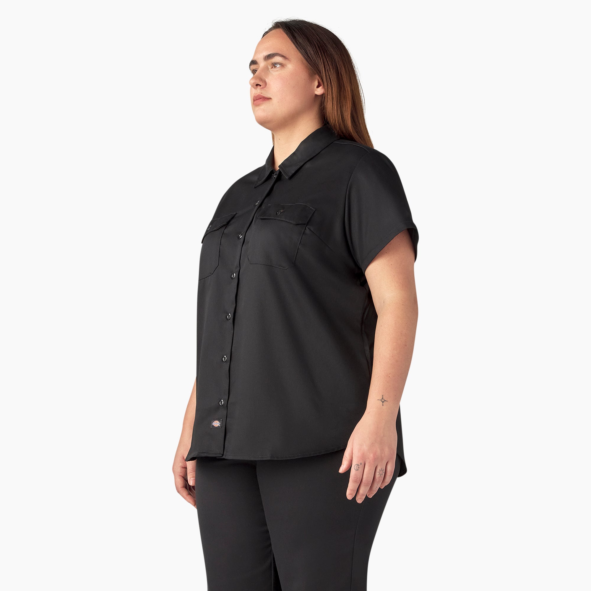Women's Plus 574 Original Work Shirt-Men|Women|Dickies