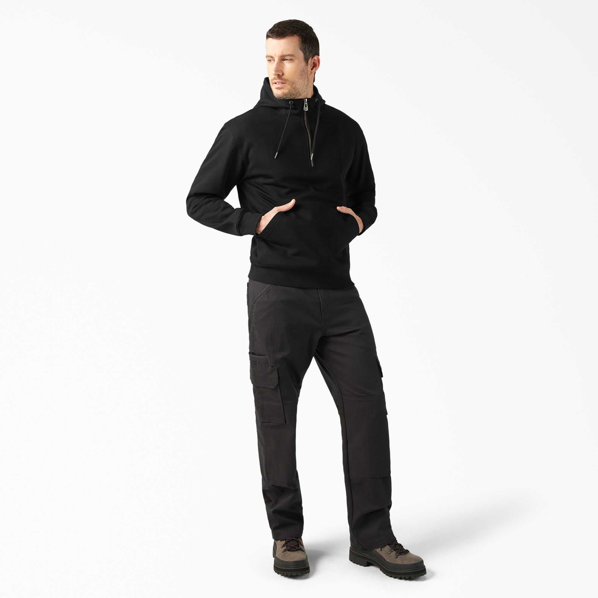 Quarter Zip Hoodie-Men|Dickies