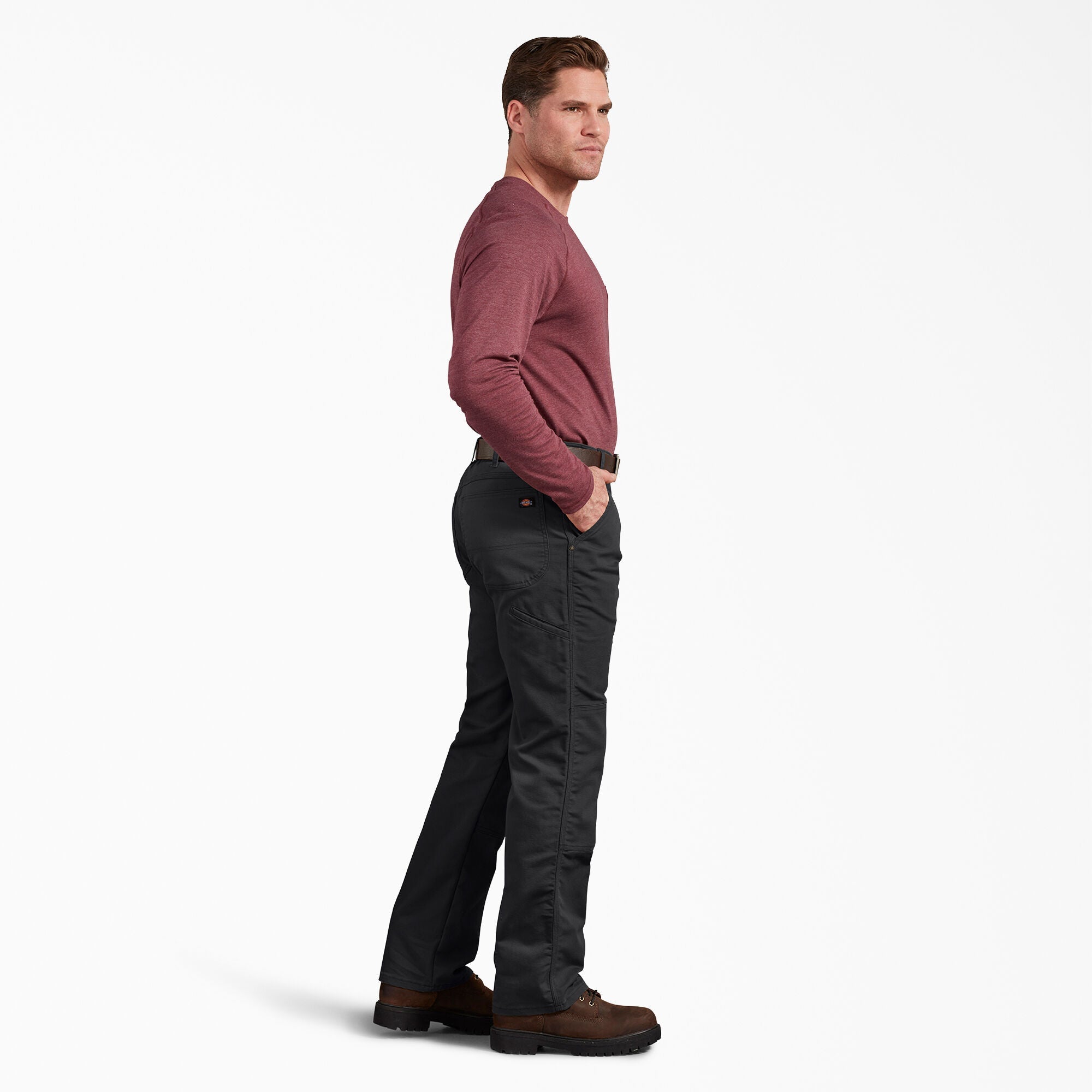 FLEX Regular Fit Duck Double Knee Pants-Men|Dickies