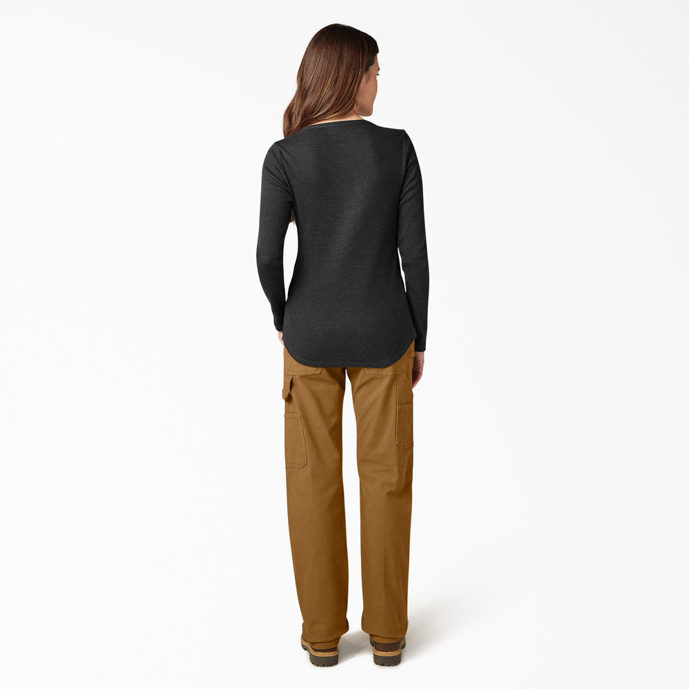 Women's Henley Long Sleeve Shirt-Women|Dickies