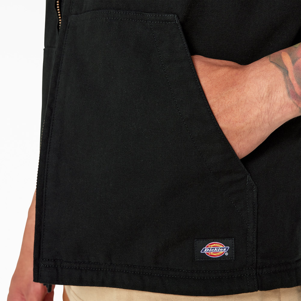 Duck Canvas High Pile Fleece Lined Vest-Men|Dickies
