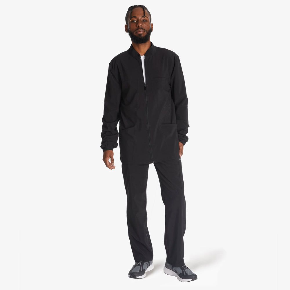 Men's EDS Essentials Zip Front Scrub Jacket-Men|Scrubs|Dickies