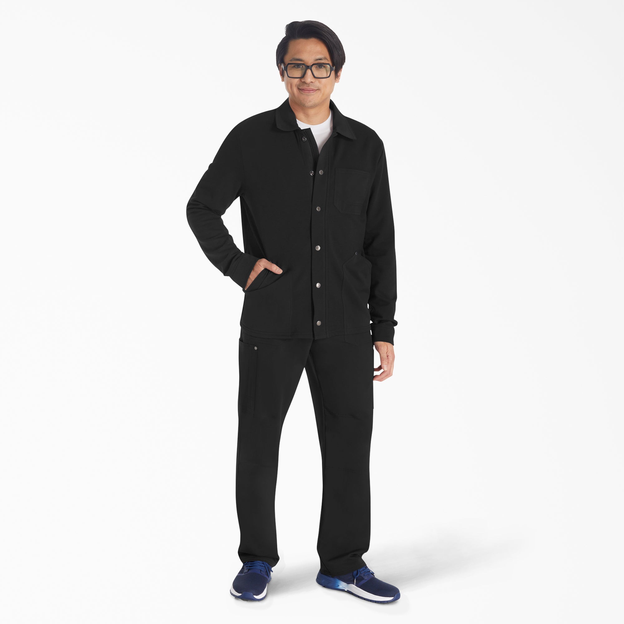 Men's EDS NXT Zip Front Scrub Jacket-Men|Scrubs|Dickies