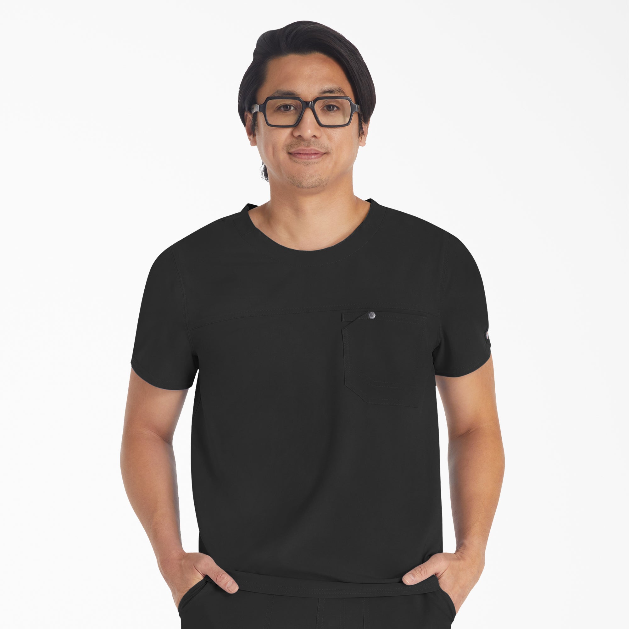 Men's EDS NXT Round Neck Scrub Top-Men|Scrubs|Dickies