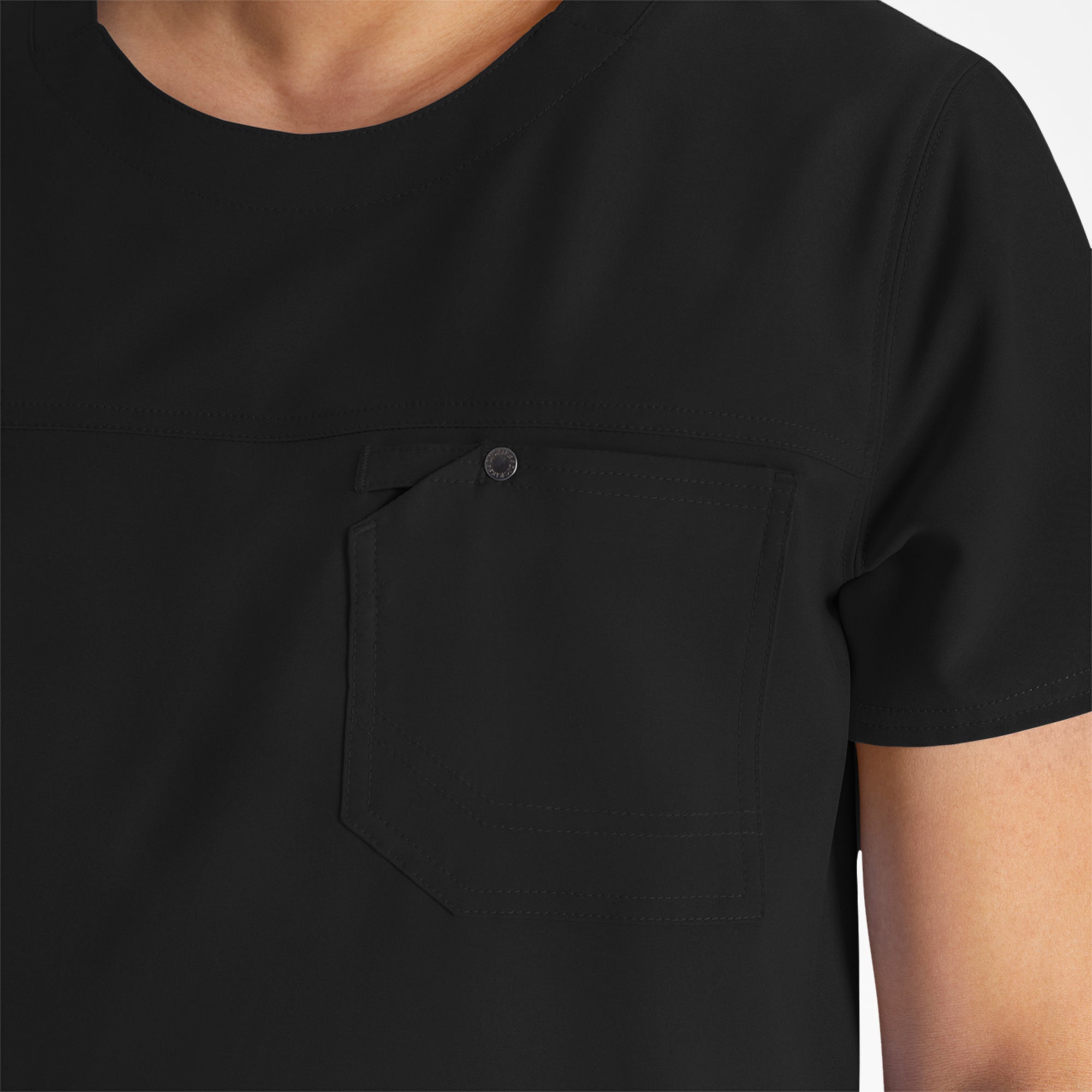 Men's EDS NXT Round Neck Scrub Top-Men|Scrubs|Dickies