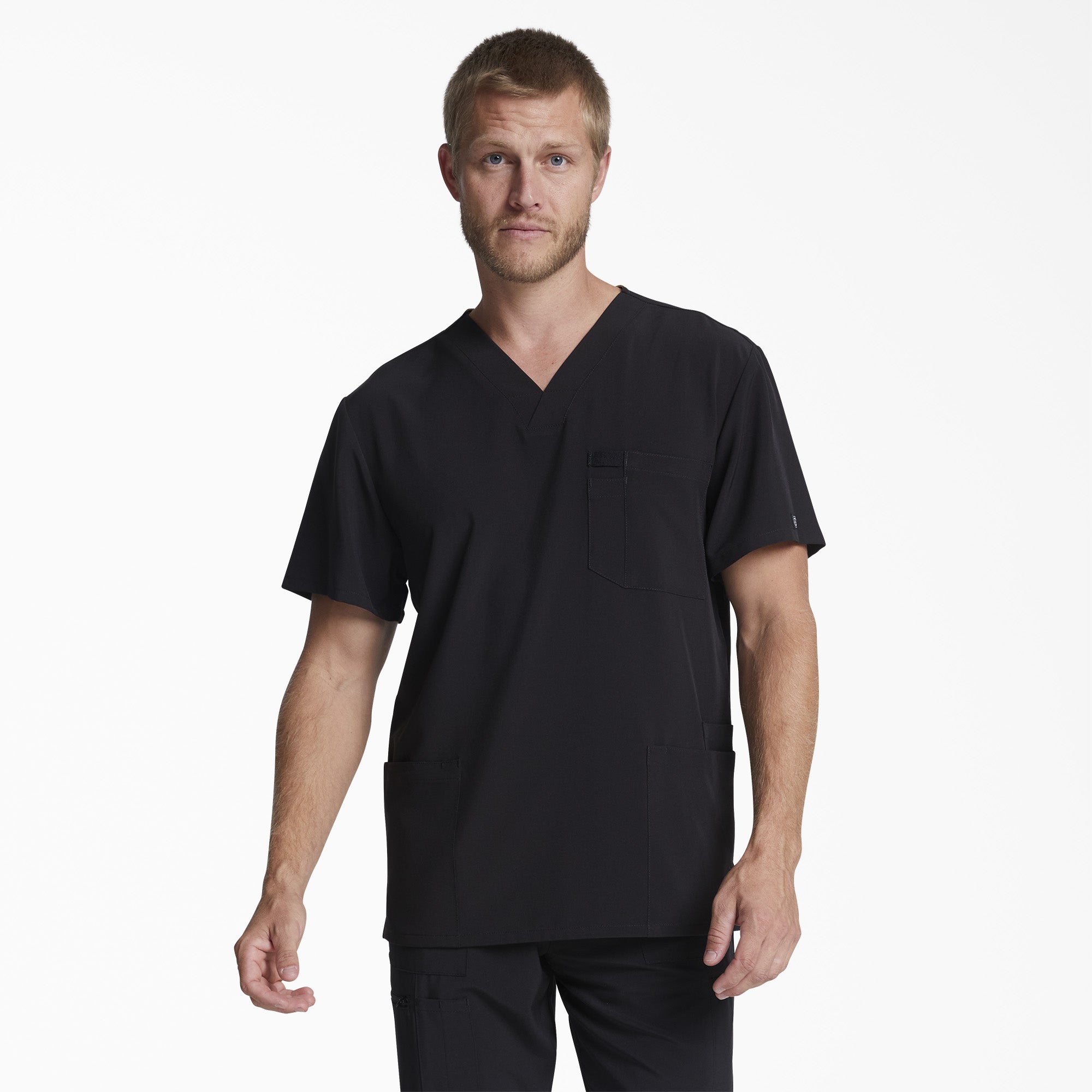 Men's EDS Essentials V-Neck Scrub Top-Men|Scrubs|Dickies