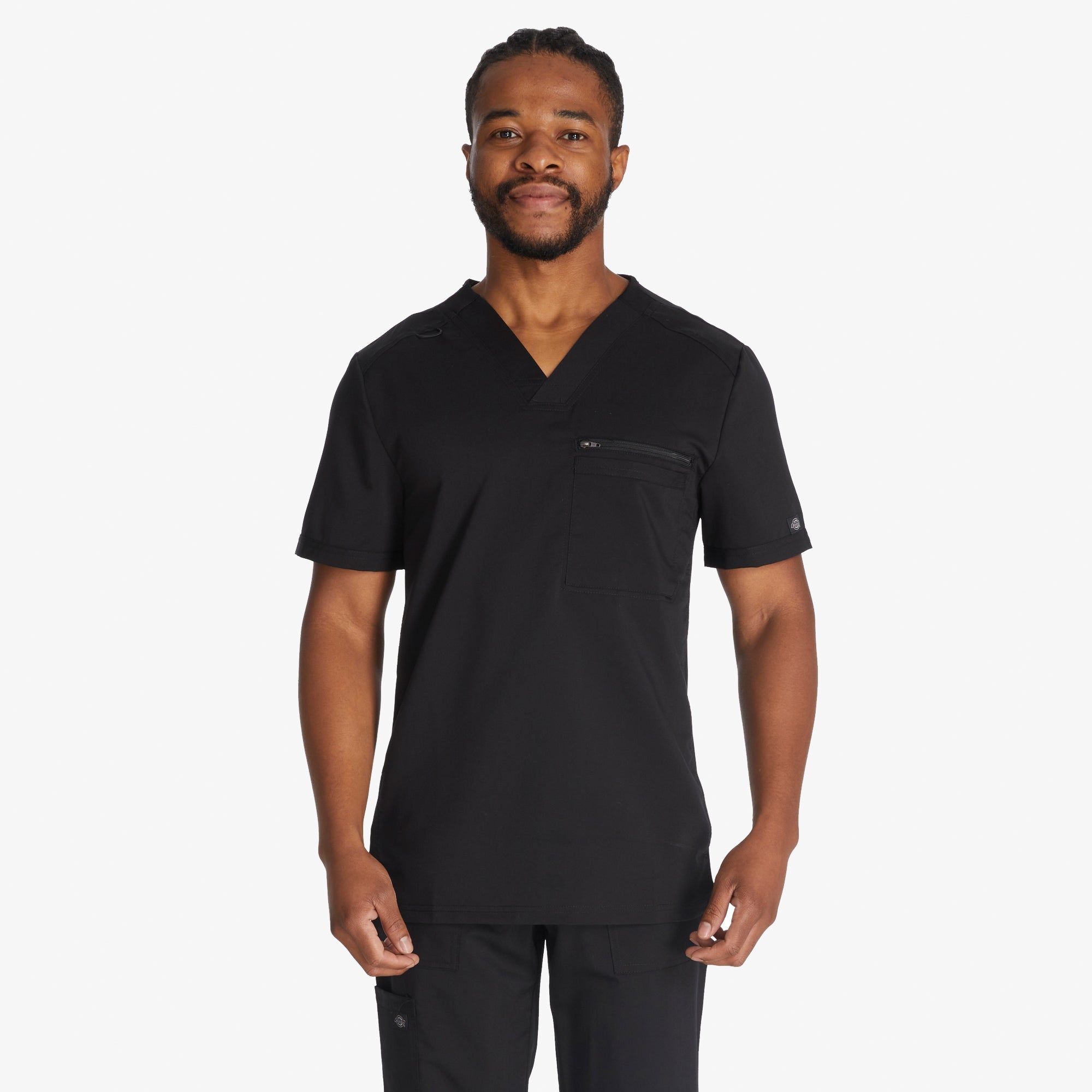 Men's Balance Tuckable V-Neck Scrub Top-Men|Scrubs|Dickies