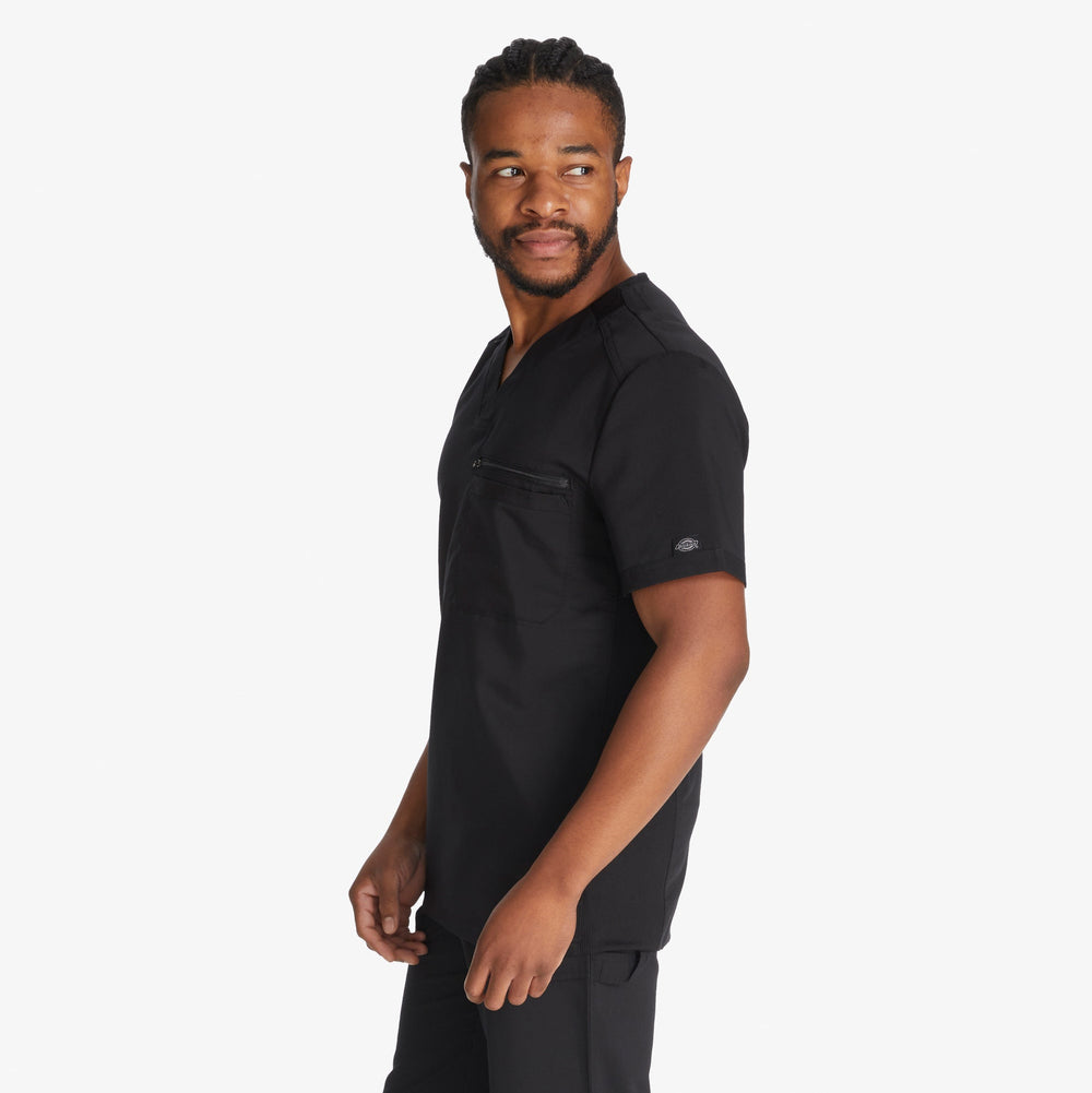 Men's Balance Tuckable V-Neck Scrub Top-Men|Scrubs|Dickies