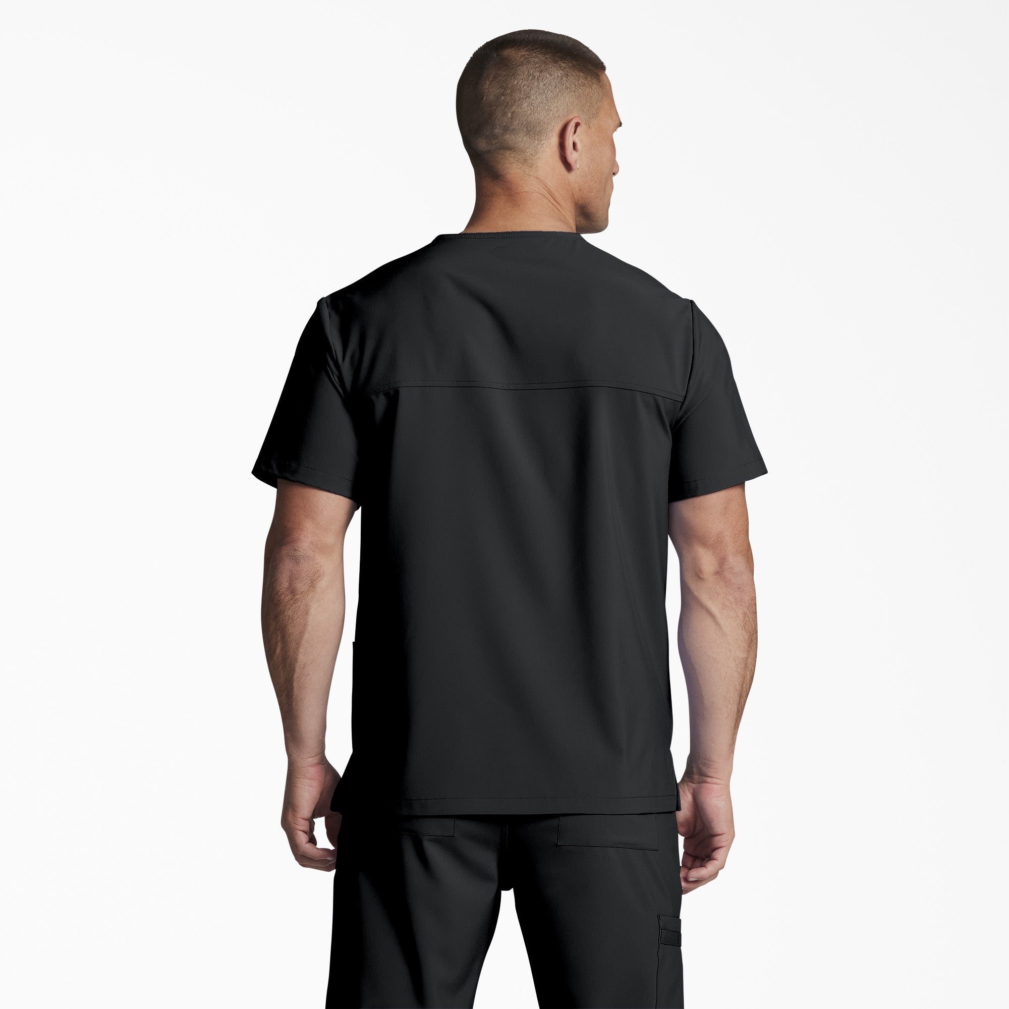 Unisex EDS Essentials V-Neck Scrub Top-Men|Scrubs|Women|Dickies
