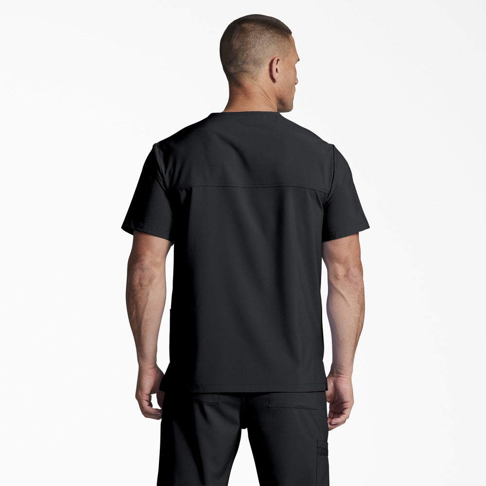 Unisex EDS Essentials V-Neck Scrub Top-Men|Scrubs|Women|Dickies
