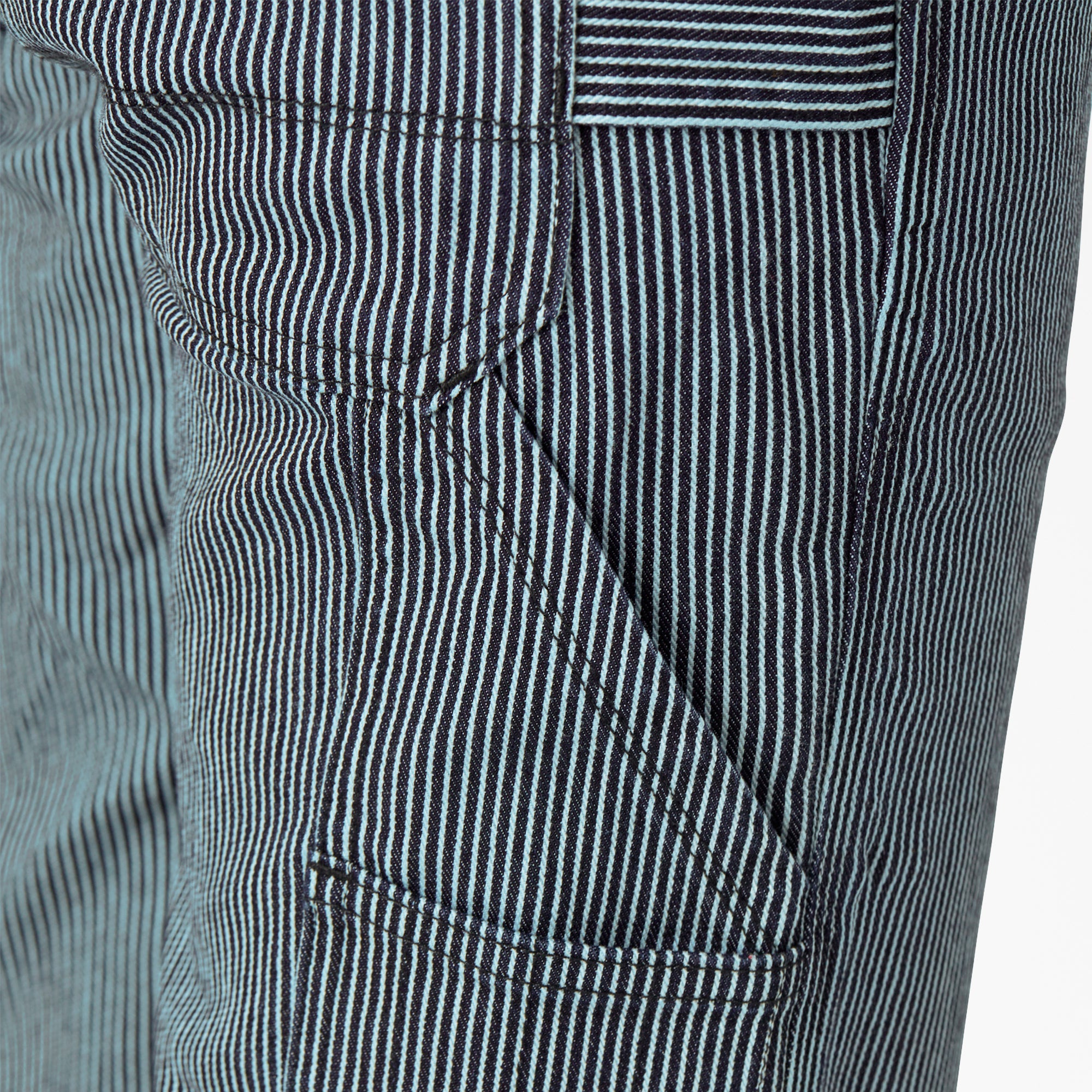 Women's FLEX Relaxed Fit Hickory Stripe Carpenter Pants-Women|Dickies