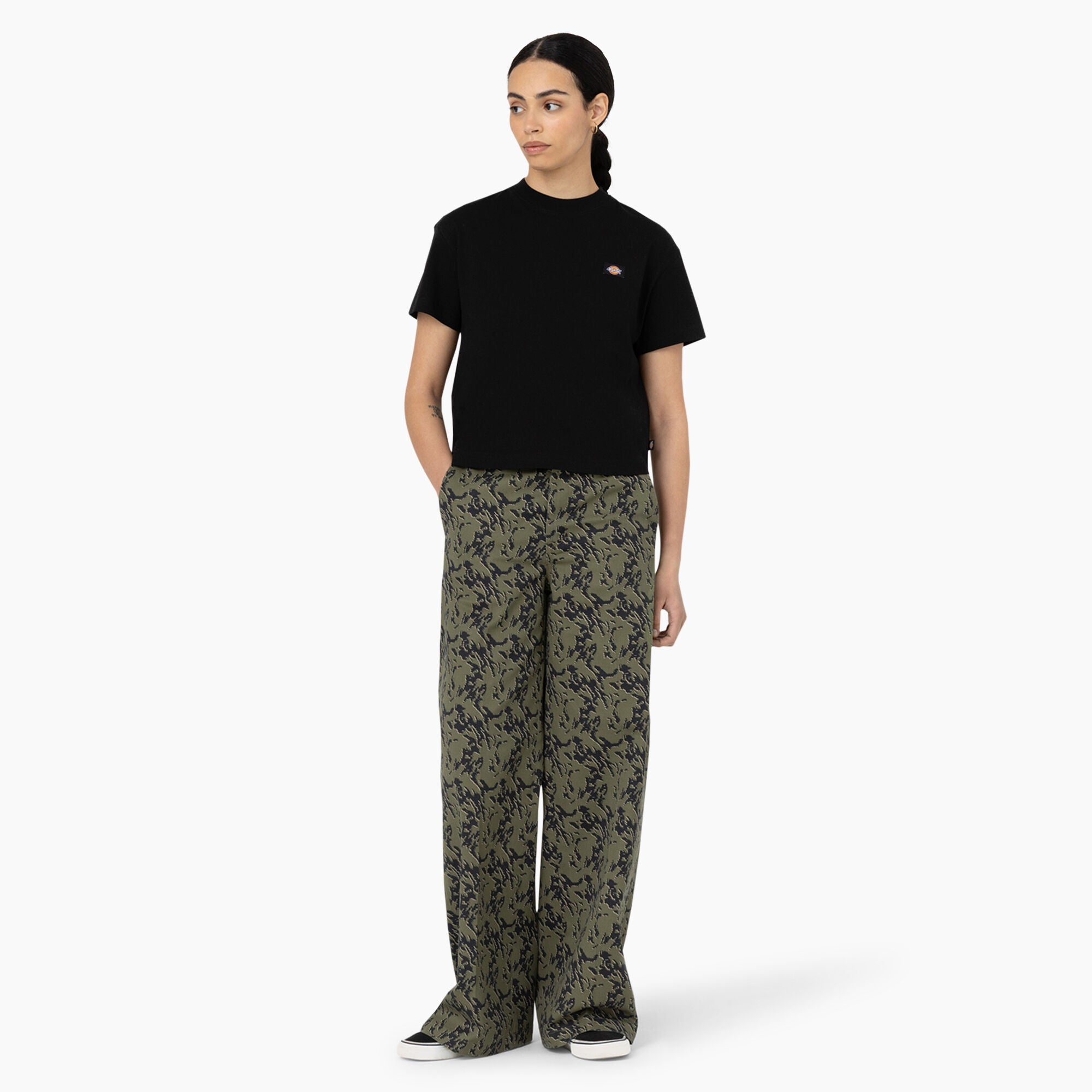Women's Oakport Cropped T-Shirt-Women|Dickies
