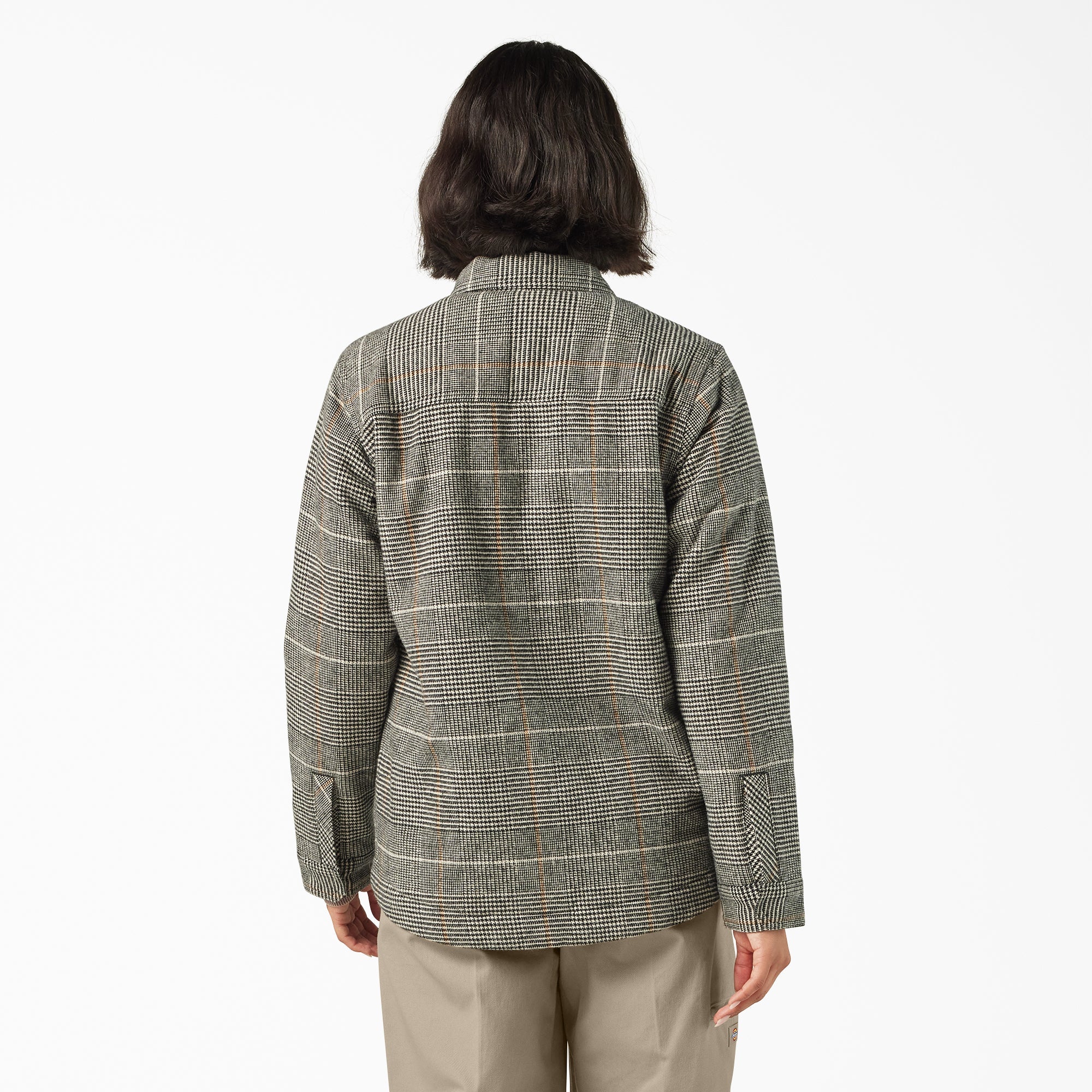 Women’s Fleece Lined Flannel Chore Coat-Women|Dickies