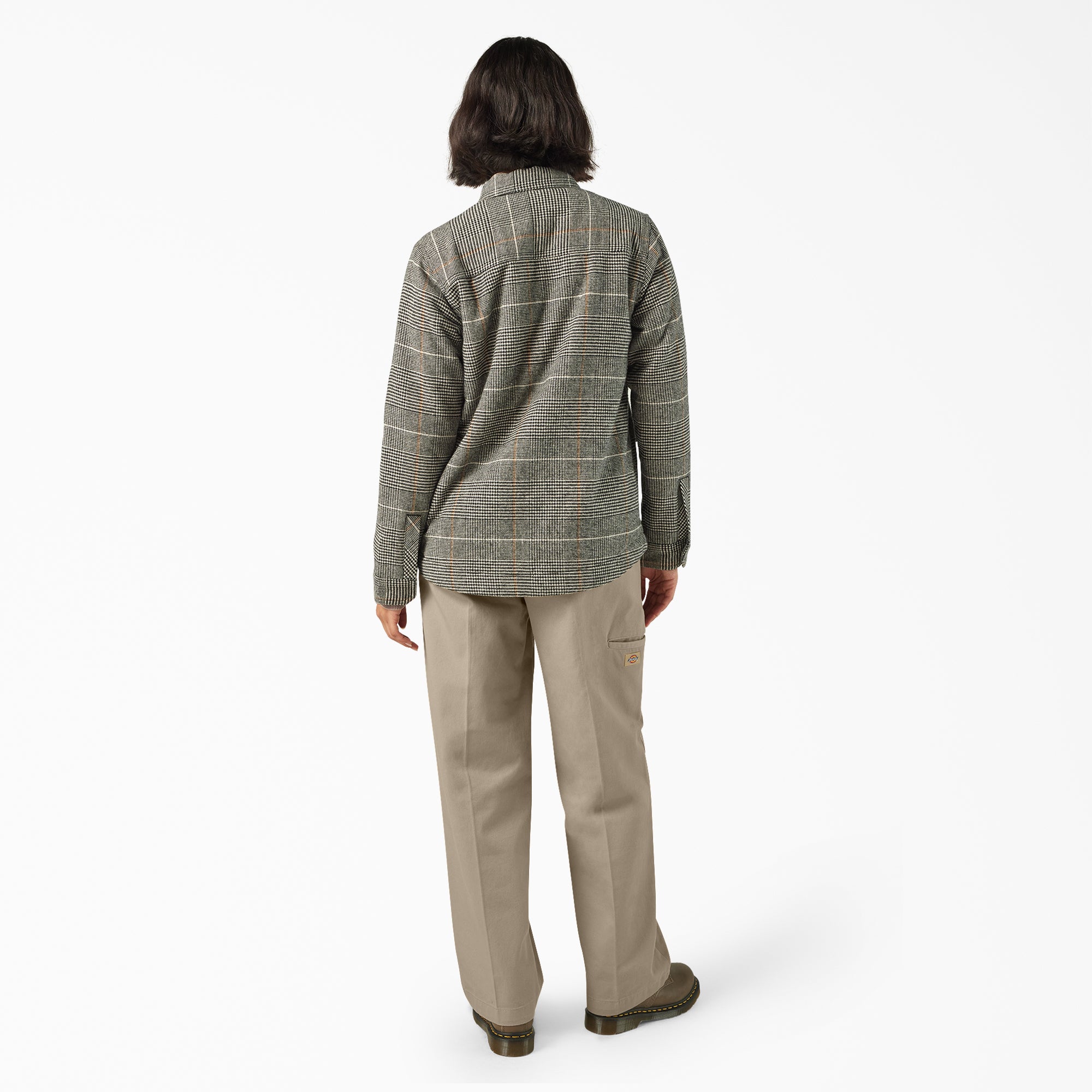 Women’s Fleece Lined Flannel Chore Coat-Women|Dickies