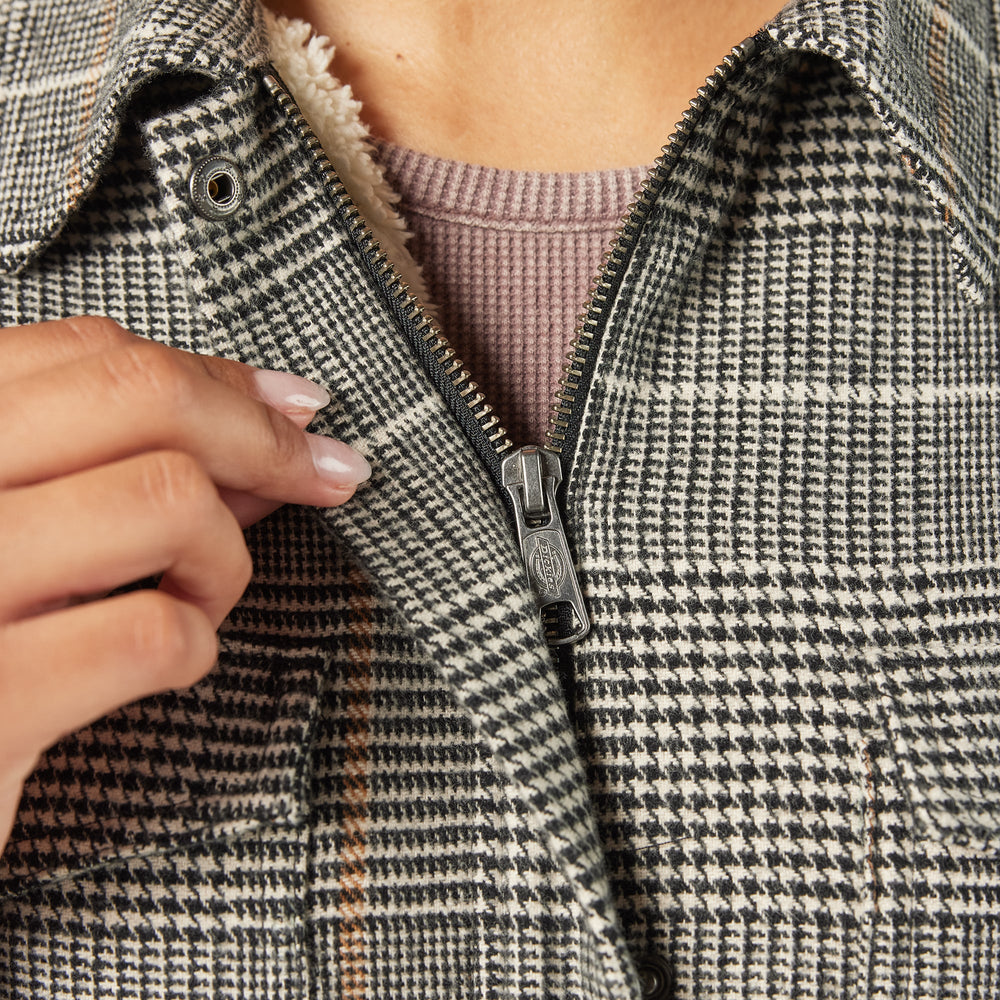 Women’s Fleece Lined Flannel Chore Coat-Women|Dickies