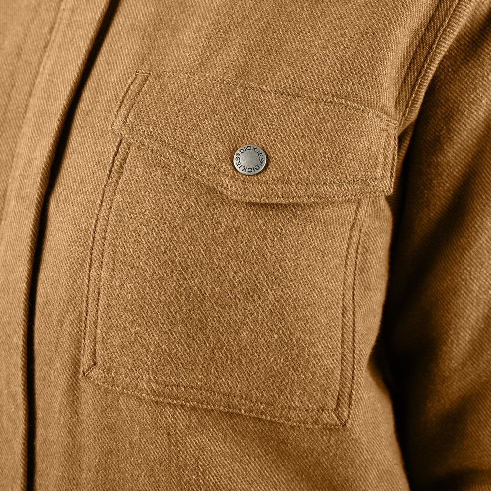 Women’s Fleece Lined Flannel Chore Coat-Sale|Dickies