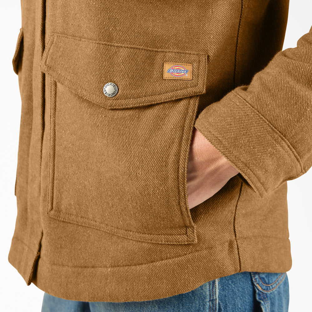 Women’s Fleece Lined Flannel Chore Coat-Sale|Dickies