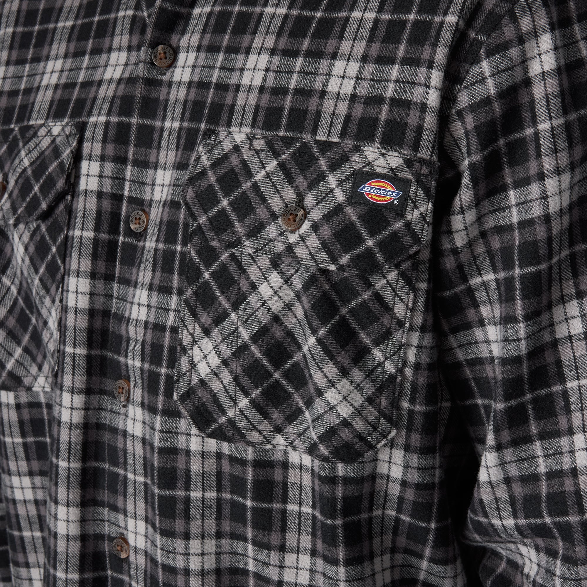 Long Sleeve Flannel Work Shirt-Men|Dickies