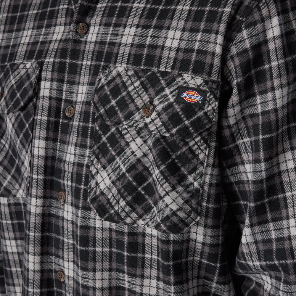 Long Sleeve Flannel Work Shirt-Men|Dickies
