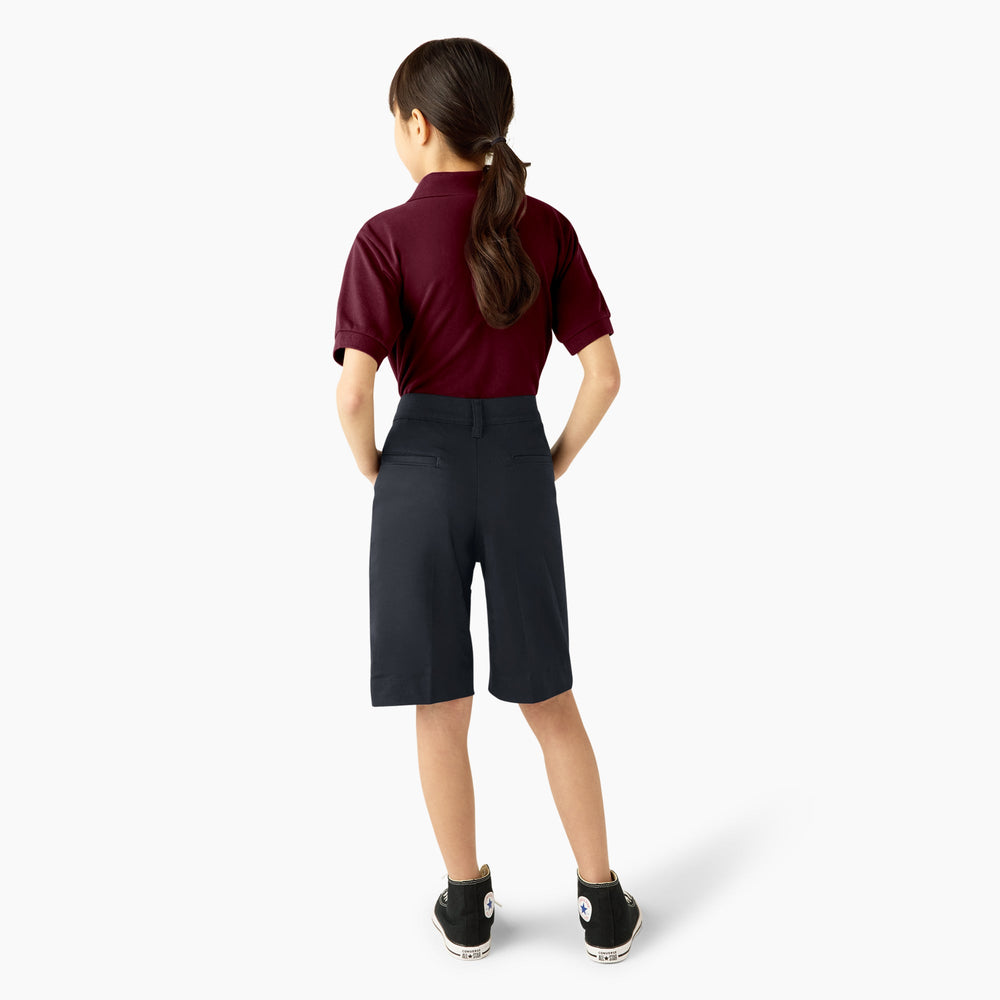 Girls' Classic Fit Bermuda Shorts, 4-20-Kids|Dickies