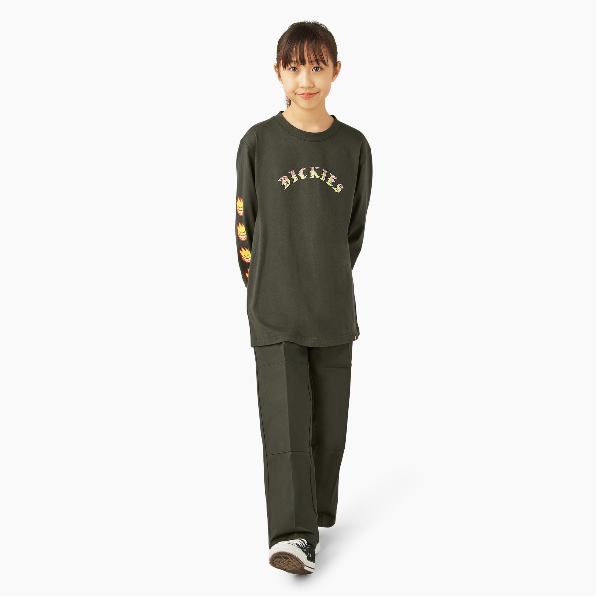 Dickies X Spitfire Kids’ Long Sleeve T-Shirt-Sale|Dickies