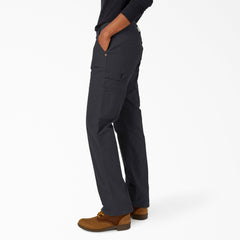 Women's FLEX Relaxed Straight Fit Duck Carpenter Pants-Women|Dickies