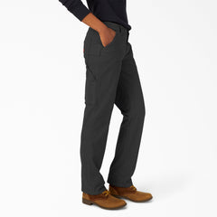 Women's FLEX Relaxed Straight Fit Duck Carpenter Pants-Women|Dickies