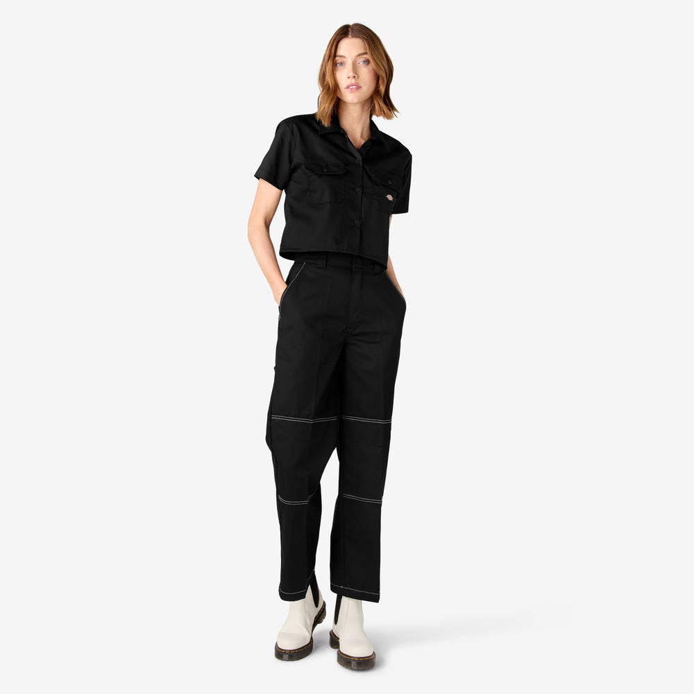 Women’s Relaxed Fit Double Knee Pants-Women|Dickies
