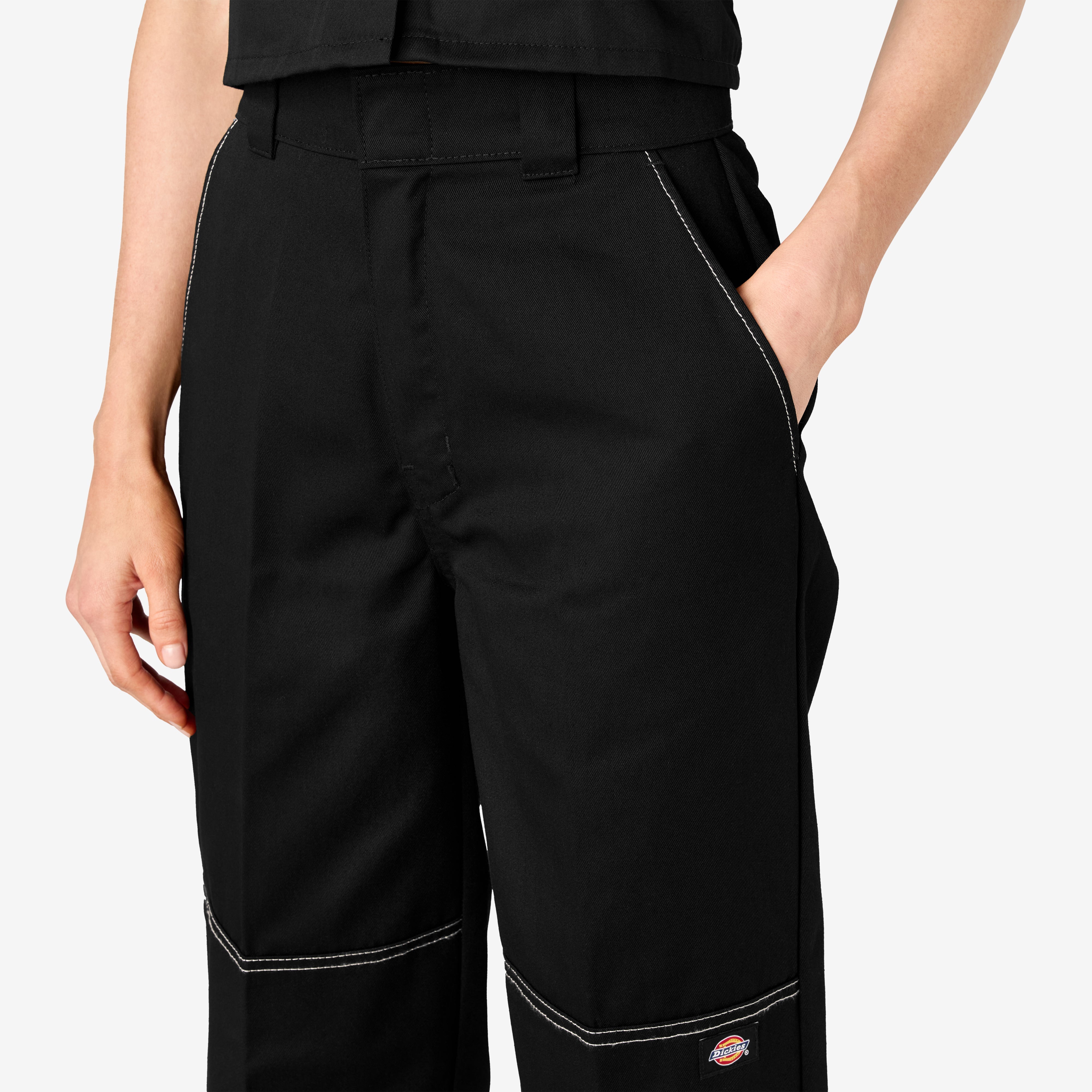 Women’s Relaxed Fit Double Knee Pants-Women|Dickies