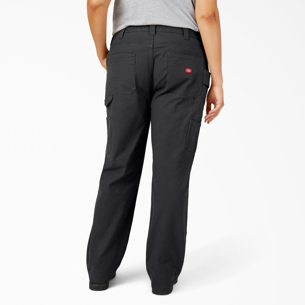 Women's Plus FLEX Relaxed Straight Fit Duck Carpenter Pants-Women|Dickies