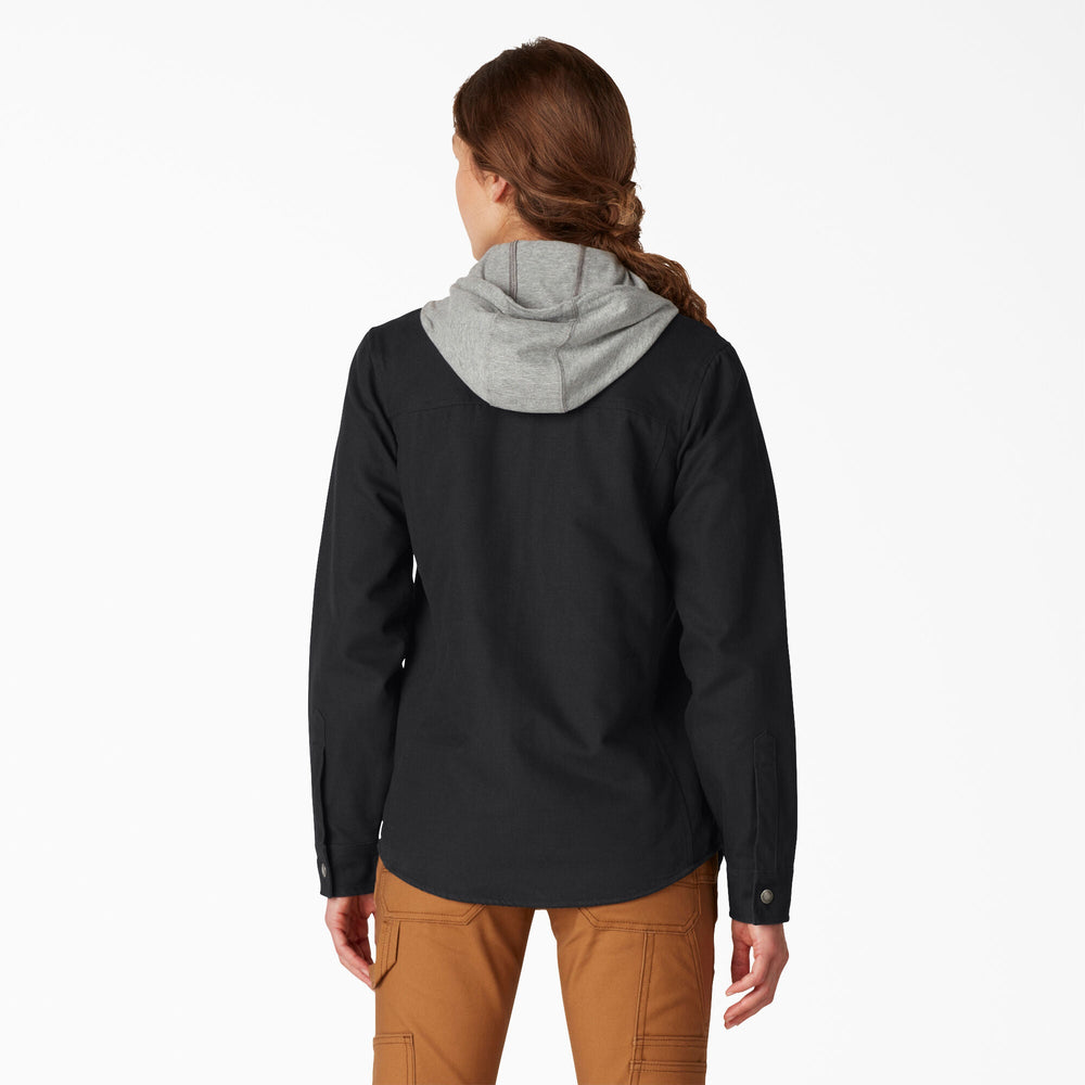 Women's Duck Hooded Shirt Jacket-Women|Dickies