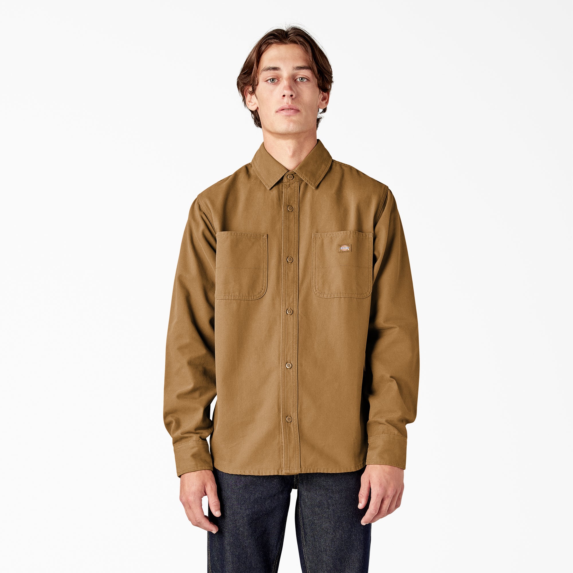 Duck Canvas Long Sleeve Utility Shirt-Sale|Dickies