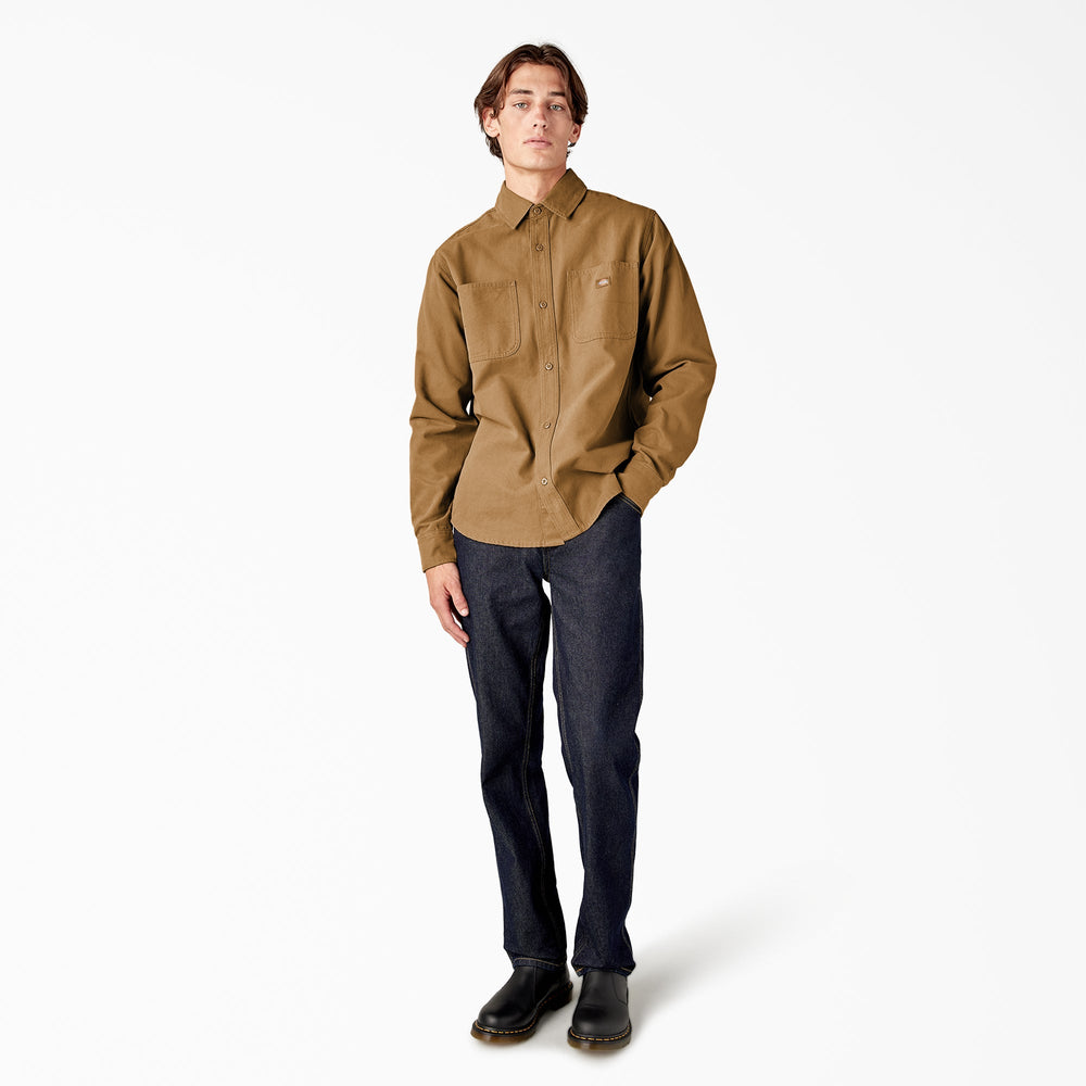Duck Canvas Long Sleeve Utility Shirt-Sale|Dickies
