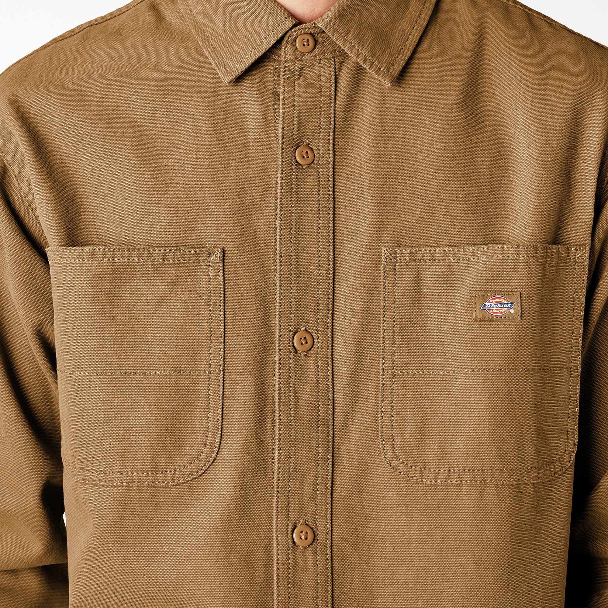 Duck Canvas Long Sleeve Utility Shirt-Sale|Dickies