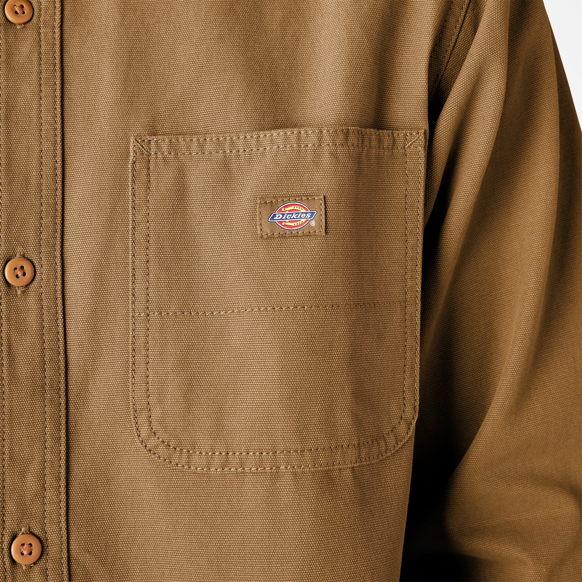 Duck Canvas Long Sleeve Utility Shirt-Sale|Dickies