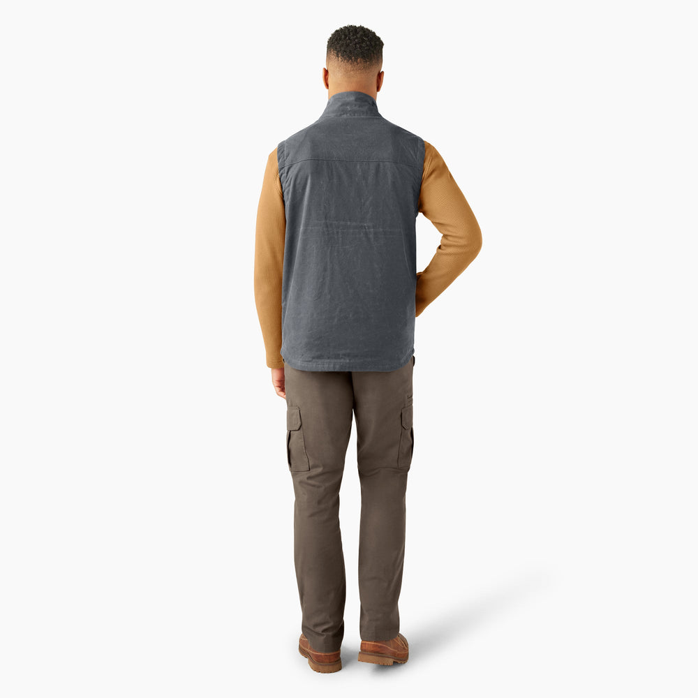 Fully Waxed Canvas Vest-Men|Dickies