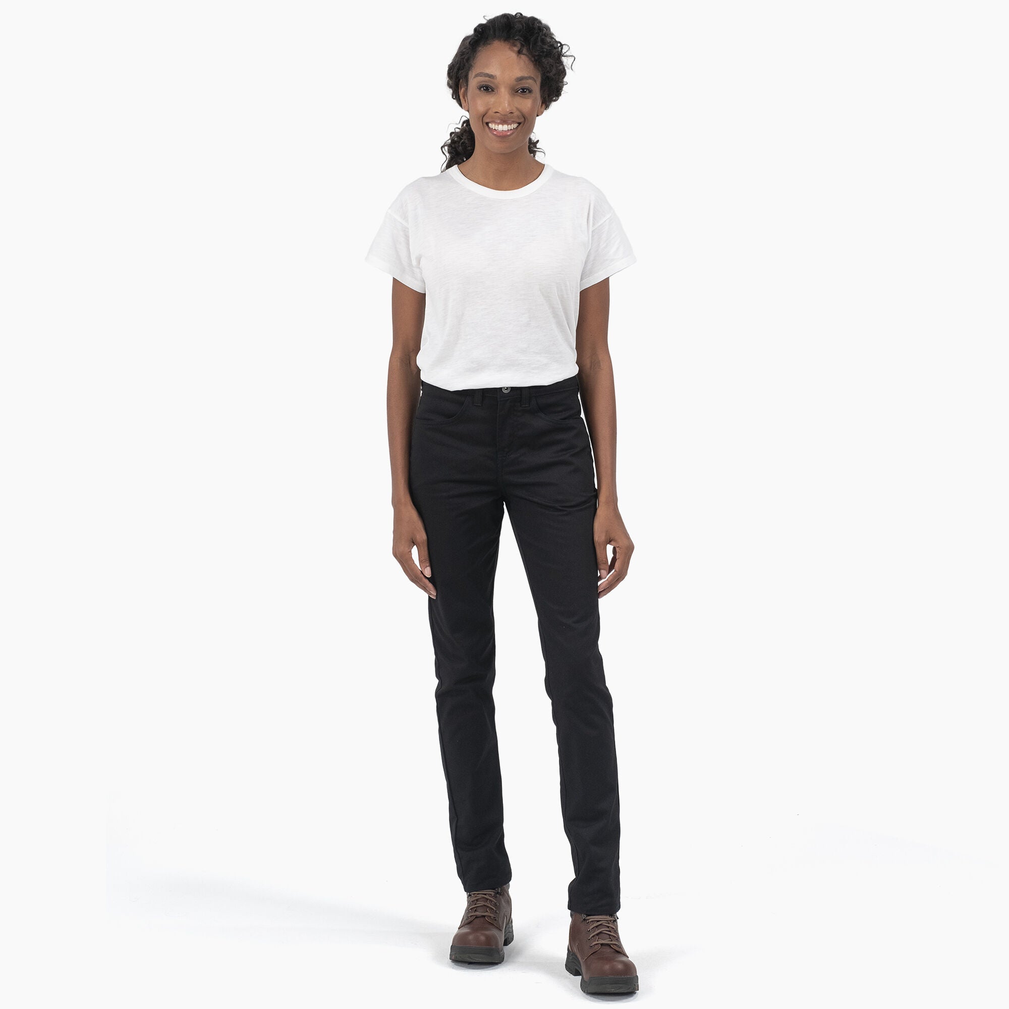 Women's High Rise Skinny Twill Pants-Women|Dickies