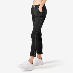 Women's Slim Straight Fit Roll Hem Carpenter Pants-Women|Dickies