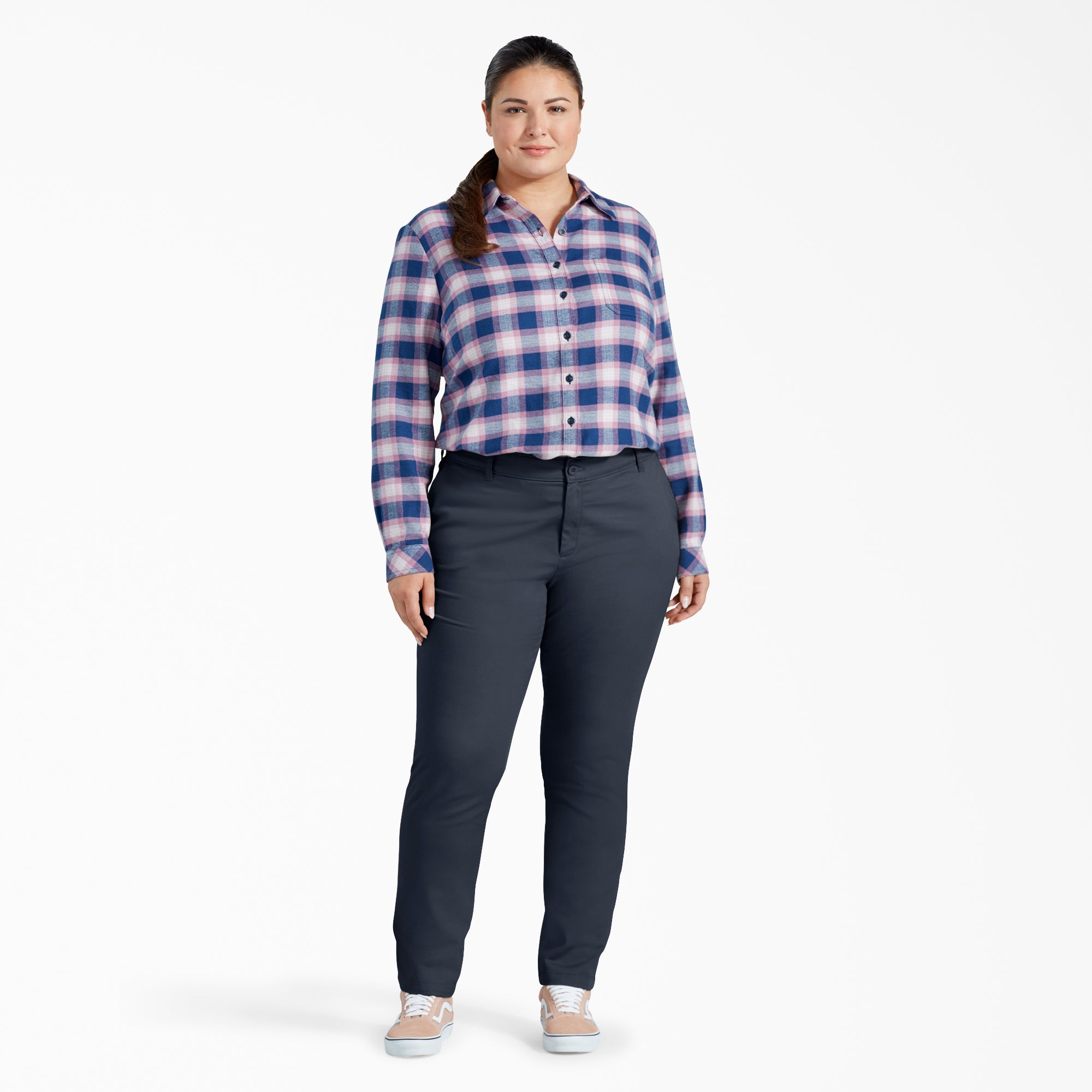 Women's Plus Low Rise Skinny Leg Pants-Women|Dickies