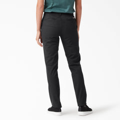 Women's Plus Mid Rise Skinny Leg Pants-Women|Dickies