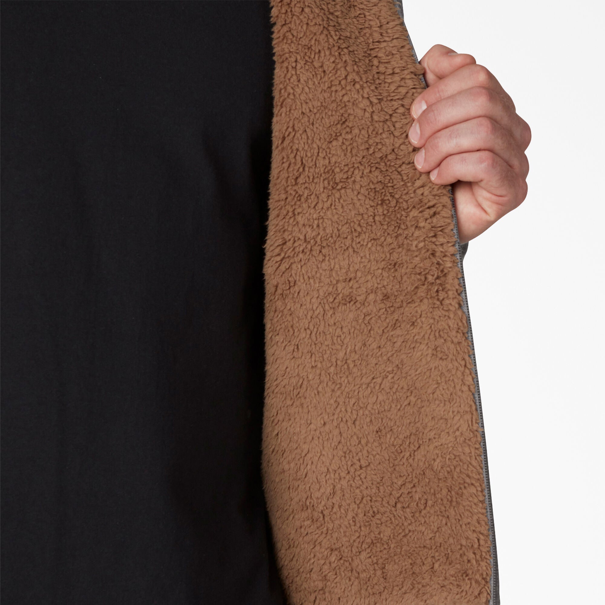 High Pile Fleece Lined Full Zip Hoodie-Men|Sale|Dickies